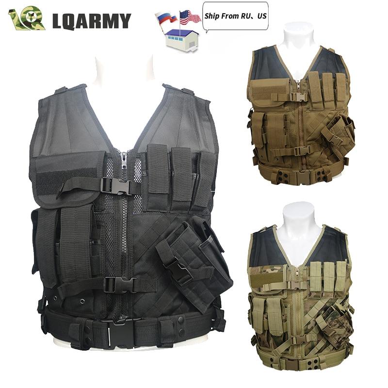 🧭 MOLLE Tactical Plate Carrier Vest | Airsoft Army Combat | CP Camo