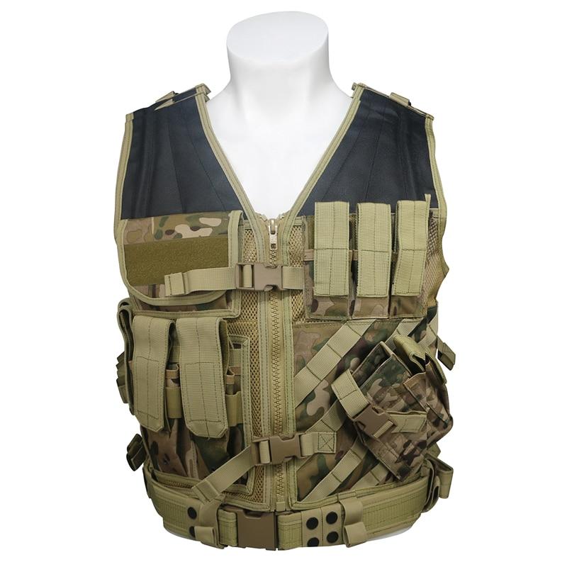 🧭 MOLLE Tactical Plate Carrier Vest | Airsoft Army Combat | CP Camo