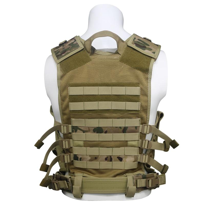 🧭 MOLLE Tactical Plate Carrier Vest | Airsoft Army Combat | CP Camo