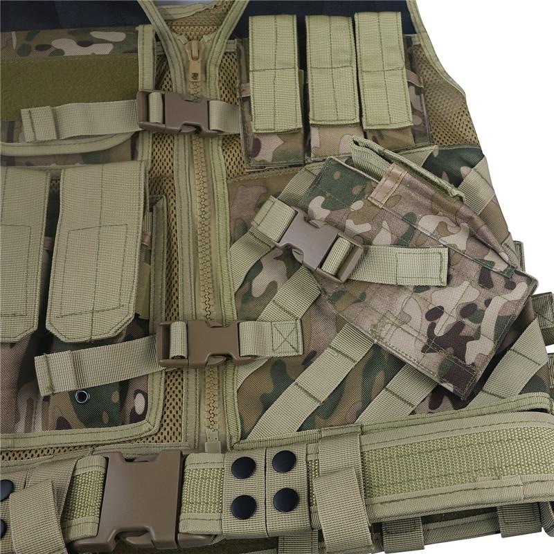 🧭 MOLLE Tactical Plate Carrier Vest | Airsoft Army Combat | CP Camo