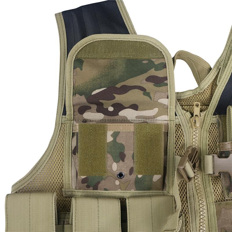 🧭 MOLLE Tactical Plate Carrier Vest | Airsoft Army Combat | CP Camo