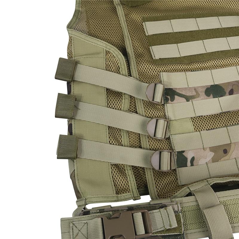 🧭 MOLLE Tactical Plate Carrier Vest | Airsoft Army Combat | CP Camo
